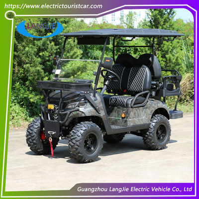 Carrinhos de golfe elétricos de rua legais de 2 lugares 4 rodas motrizes Scooter de mobilidade 5Kw Potência do motor