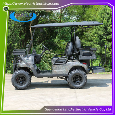 Carrinho de golfe elétrico de rua legal de 4 lugares Motor AC personalizado de 5 kW Carrinhos de caça off-road