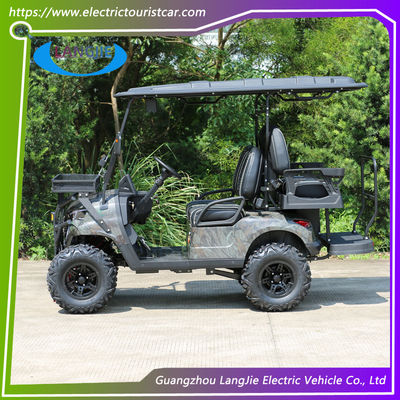 Carrinho de Golf Elétrico de 4 lugares Negro Confortável Carrinho de Golf Elétrico