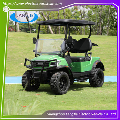 Carro de caça elétrico de 48 V com capacidade para 2 pessoas e perfeito para aventuras fora de estrada