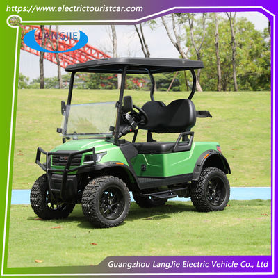 Carro de caça elétrico de 48 V com capacidade para 2 pessoas e perfeito para aventuras fora de estrada