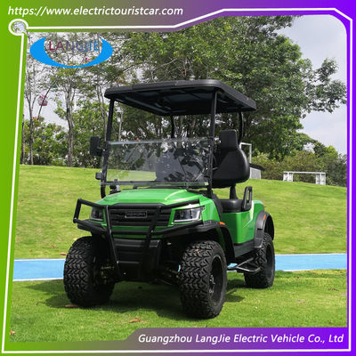 Carro de caça elétrico de 2 lugares com motor AC de 5 kW e controlador de 48 V para longevidade