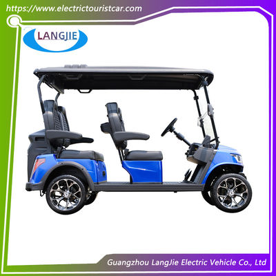 4 lugares Passageiro Bateria 48V 5KW Motor Elétrico Carros de Caça Para Large Park Resort