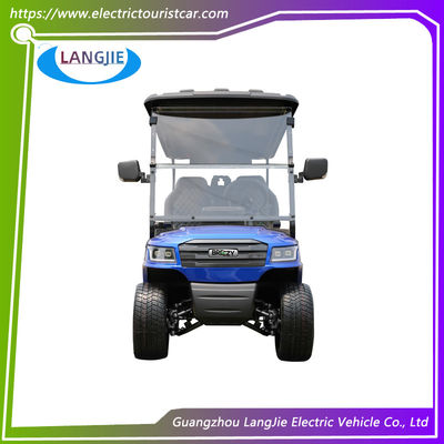 4 lugares Passageiro Bateria 48V 5KW Motor Elétrico Carros de Caça Para Large Park Resort