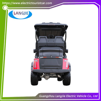 Carro de caça elétrico 4 lugares Carro clássico carros de golfe com acessórios de estilo legal cobertura para hotel