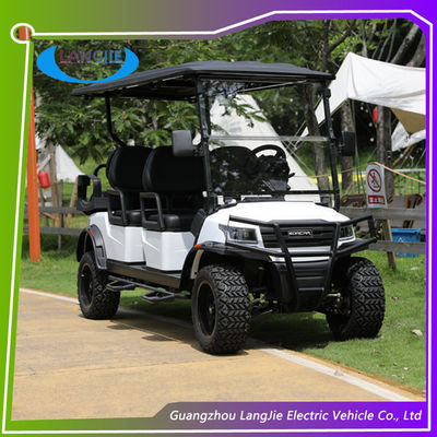Automóvel de caça elétrico de 6 pessoas Carrinho de golfe Carro de golfe Carrinhos de golfe para o aeroporto do parque