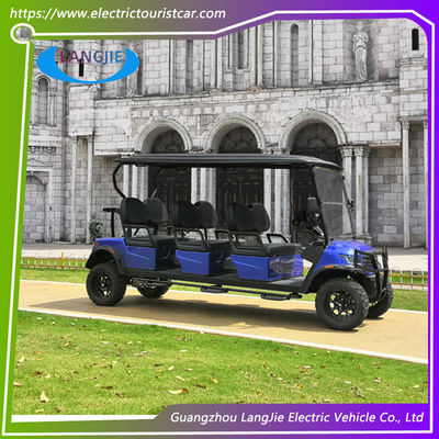 Carro de caça elétrico de 6 lugares com motor AC de 5 kW e CE Aventuras e atividades ao ar livre