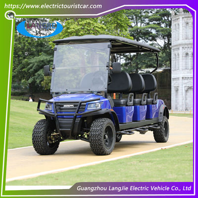 Carro de caça elétrico de 6 lugares com motor AC de 5 kW e CE Aventuras e atividades ao ar livre