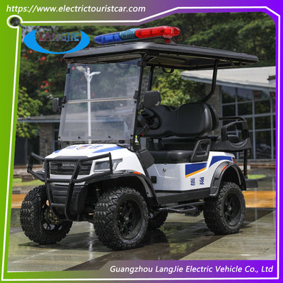 Carrinho de golfe elétrico de 4 lugares, de 48 volts, com bateria de chumbo e ácido, carro presidencial.