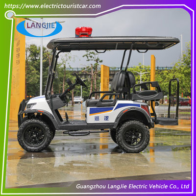 Carrinho de golfe elétrico de 4 lugares, de 48 volts, com bateria de chumbo e ácido, carro presidencial.