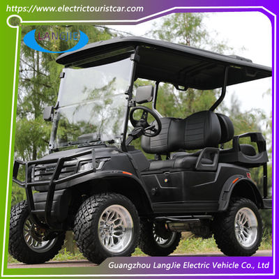 Bom preço. Carrinhos de golfe elétricos para 4 pessoas Gratuito Manutenção Alimentado por bateria 48v Controlador motor AC on-line