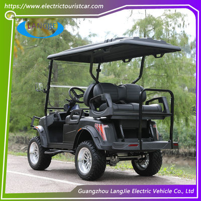 Automóvel de clube de carros elétricos de 4 lugares com controlador de motor AC com homologação CE