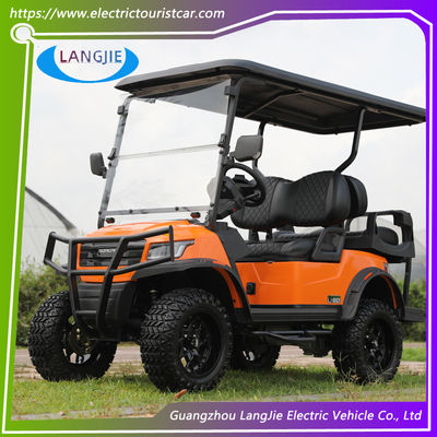 Carro Eléctrico de Clube de 48 V 4 lugares Golf Buggy Com CE Street Legal Para Satisfação do Cliente