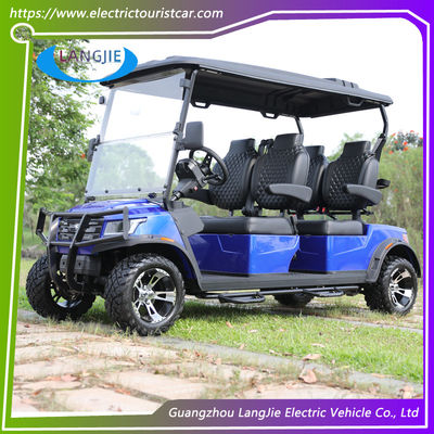 4 rodas motrizes Veículos elétricos de passageiros 4 lugares AC Motor Model Golf Cart