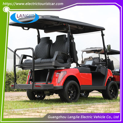 Carrinho de golfe de 4 pessoas de 48V com certificação CE 5kw Off Road Carrinho de golfe de carro elétrico de novo estilo