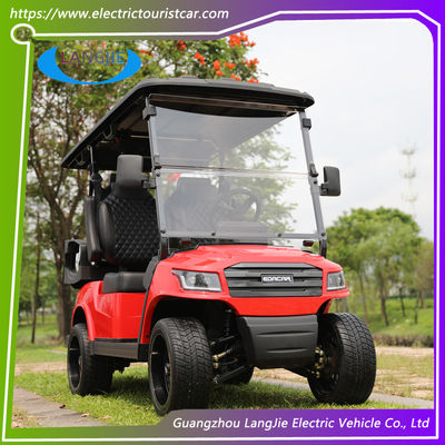 Carrinho de golfe de 4 pessoas de 48V com certificação CE 5kw Off Road Carrinho de golfe de carro elétrico de novo estilo