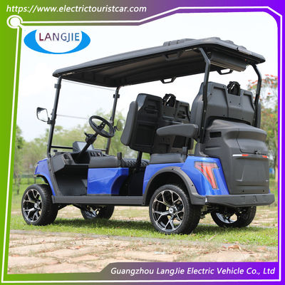 4 rodas motrizes Veículos elétricos de passageiros 4 lugares AC Motor Model Golf Cart