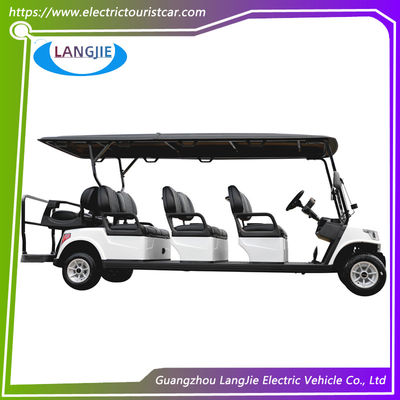 8 Carrinhos de Golf de Passageiros 5KW AC MOTOR Carrinho de Golf Buggy para Resort e Village