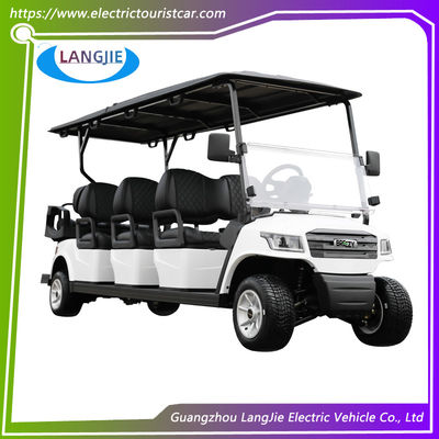 Fabricação de carro de clube carro de golfe com 8 lugares e bateria sem manutenção