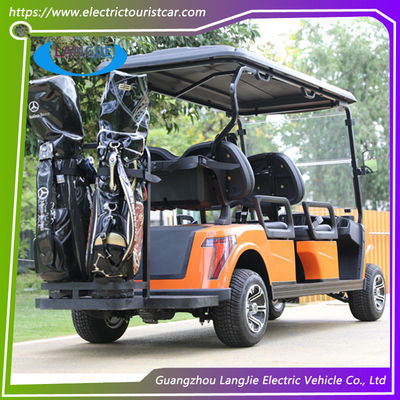 Certificado CE com telhado 4 lugares Carrinhos de golfe elétricos baratos Preço com bateria de 48V