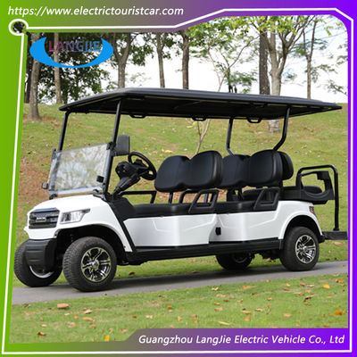 Carrinho de Golf Club Carro 6 Passageiro Com Bateria Seca Carro Elétrico Carrinho de Golf Para Multi 8v * 6pcs