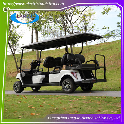 Carrinho de Golf Club Carro 6 Passageiro Com Bateria Seca Carro Elétrico Carrinho de Golf Para Multi 8v * 6pcs