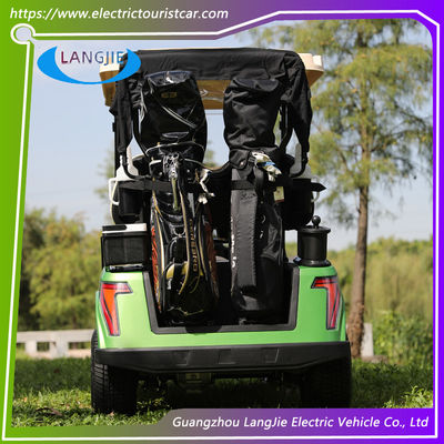 Carrinho de golfe elétrico de 2 lugares motor AC livre de manutenção bateria carro do clube para campo de golfe