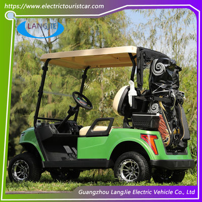 Safety Electric Golf Buggy Carro Elétrico de 2 lugares Motor AC Com Bateria de Ácido de Manutenção Gratuita
