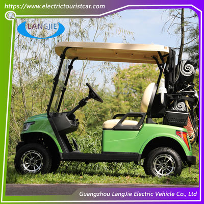 Carro de Golf Club Elétrico de 2 lugares com motor AC 48V 4KW Carro de Golf de baixa velocidade