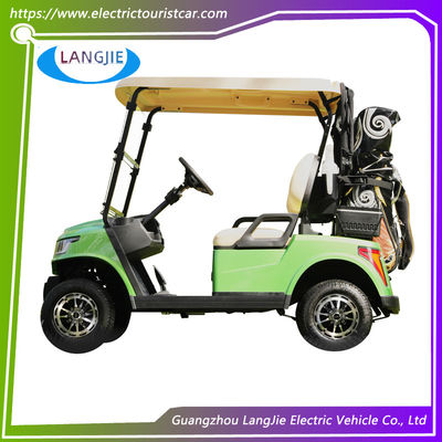 Carrinhos de golfe elétricos de 2 lugares poderosos Veículos elétricos de baixa velocidade com motor AC