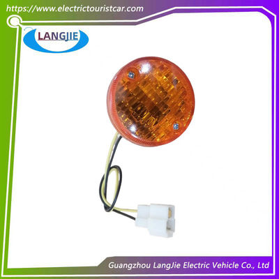 Luz de travagem circular de 12 V Bloqueio de placa Luz de cauda ÁGUA Luz de sinal de cauda de carro de turismo Partes