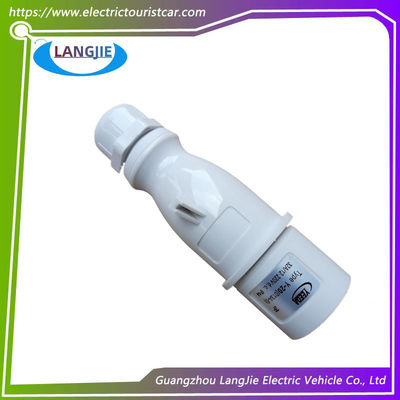 Conector de energia conector padrão Y-20 013A-6 IP44 2P para carrinho de golfe Marshell e ônibus turístico