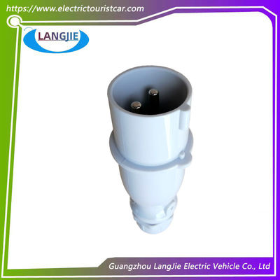 Conector de energia conector padrão Y-20 013A-6 IP44 2P para carrinho de golfe Marshell e ônibus turístico