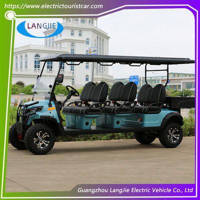 Motor personalizado 5KW Bateria Potência 40KM Max.speed levantado off-road Carros de golfe elétricos