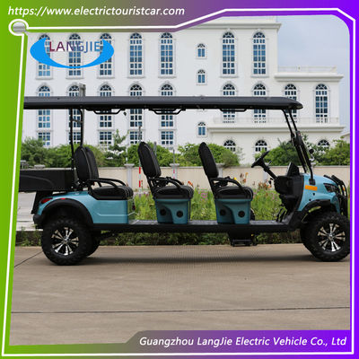 Motor personalizado 5KW Bateria Potência 40KM Max.speed levantado off-road Carros de golfe elétricos