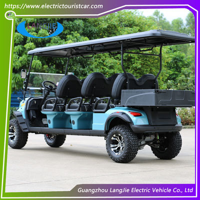 Personalização 6 lugares Golf Club Carro 48v Bateria Caça Carrinho Elétrico de Golf Off Road
