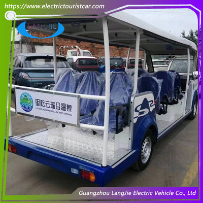 Fabricação Moda Automóvel elétrico de 4 rodas de 14 lugares Autobús urbano elétrico para parque