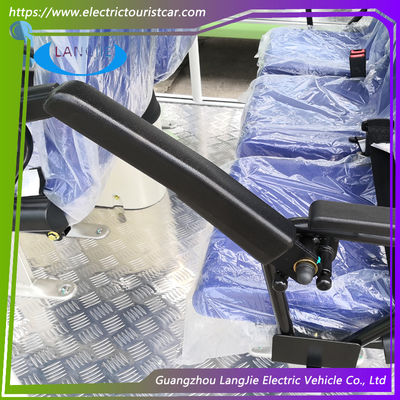Fabricação de 14 lugares Transporte elétrico Vans Turismo Carro Minibus chinês Para hotel