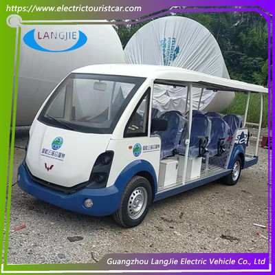 Azul / Branco 14 SEATS 1,25L Veículo de turismo a gasolina para o Resort Car