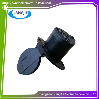 Carrinho de golfe EAGLE Plug de carregamento Assento feminino 48V Preto Material de plástico