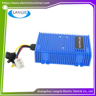 Voltagem do carrinho de golfe diminui 36V/48V para 12V 350W 30A Convertidor DC com fonte de alimentação dupla