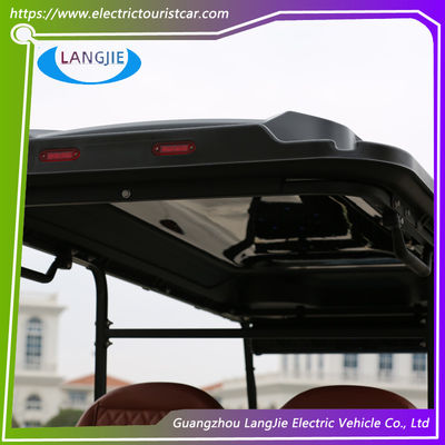 Carrinho de golfe elétrico de 4 rodas 4 lugares AC Motor Bateria seca 48V Resort Car For Hotel