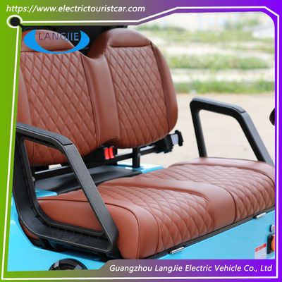 Carrinho de golfe de 4 lugares motor AC 48v para o aeroporto do parque