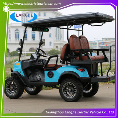 Bom preço. Veículos Elétricos de Baixa Velocidade 4 lugares AC Motor Carrinho de Golf Elétrico Para carro de férias on-line