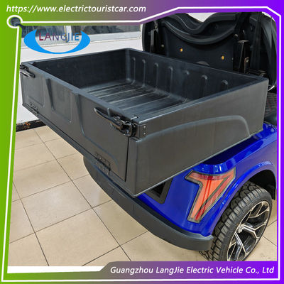 Azul 2 lugares Carro Clube Carrinho de golfe para escola 30km/h Velocidade máxima