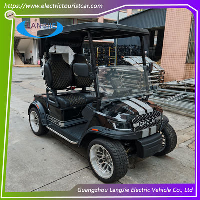 Bom preço. Carrinhos de carro de clube de 2 lugares AC Carrinho de golfe de 48 volts Carro para escola on-line