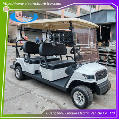 Automóvel de clube de 48 volts de quatro lugares Automóvel elétrico controlador de CA Carrinho de clube de golfe elétrico para hotel