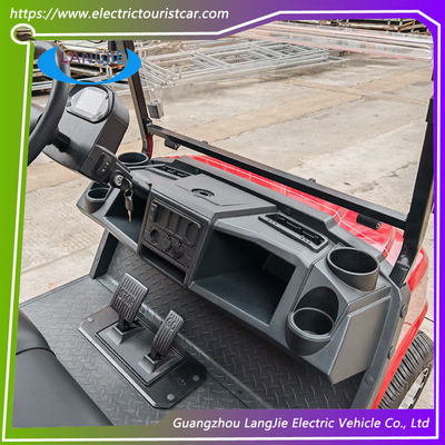 Carro turístico elétrico de 4 lugares Motor AC de 5 kW com alcance de 80 km Alto desempenho e durável para campos de golfe e resorts