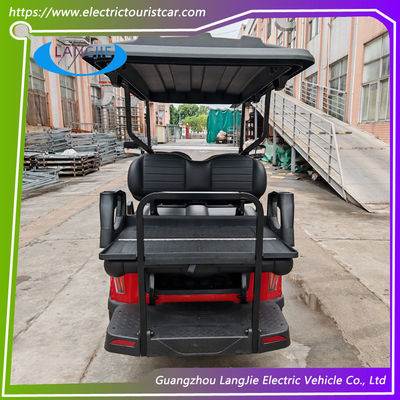Carro turístico elétrico de 4 lugares Motor AC de 5 kW com alcance de 80 km Alto desempenho e durável para campos de golfe e resorts