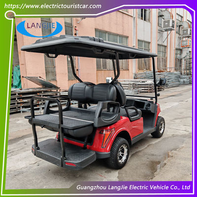 Automóvel elétrico de 4 lugares Controlador de motor de corrente elétrica 48v Tour de automóvel elétrico para aluguer de automóveis turísticos